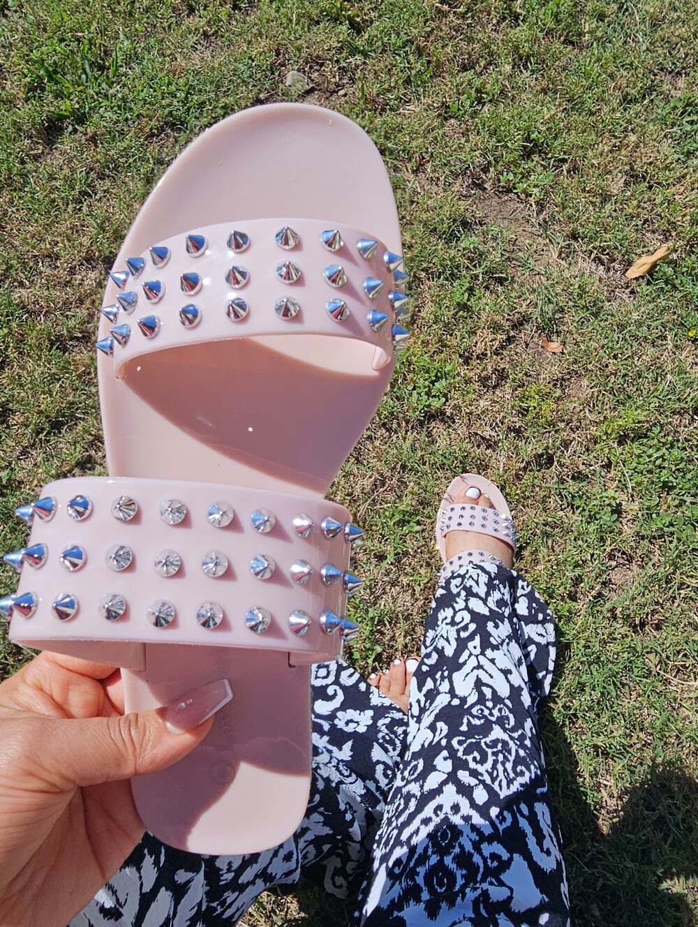 💗Just In 💓🖤 Just In 🖤 Valerie Spike Nude Sand - Picture 3 of 9